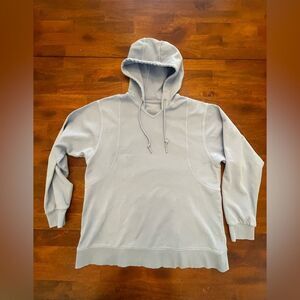 Athleta Women's Light Blue Oversized Hoodie -XS